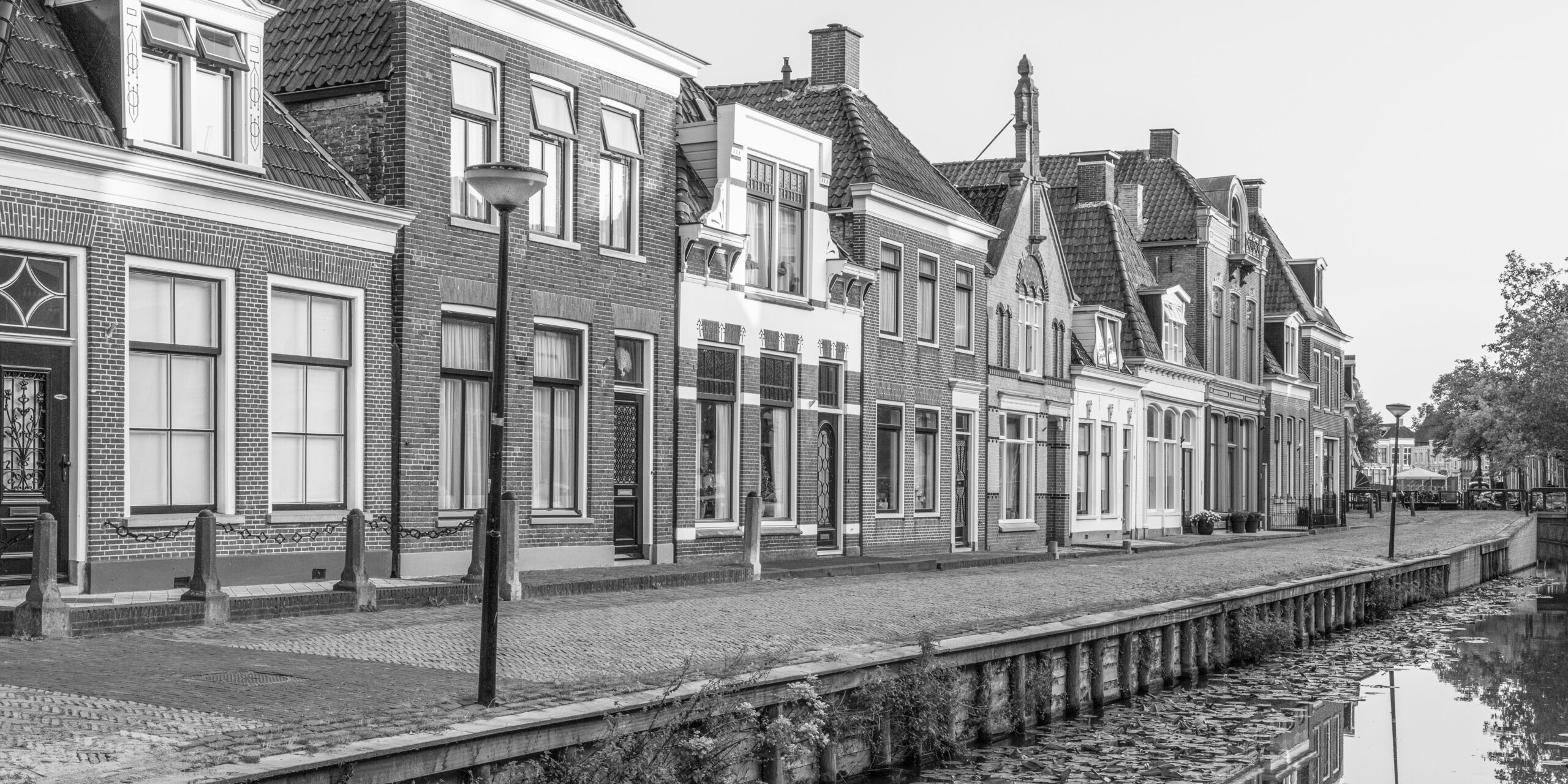 Straat in Bolsward